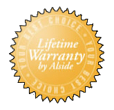 Lifetime warranty logo