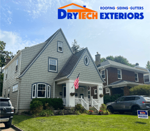 image of house with drytech exterior logo