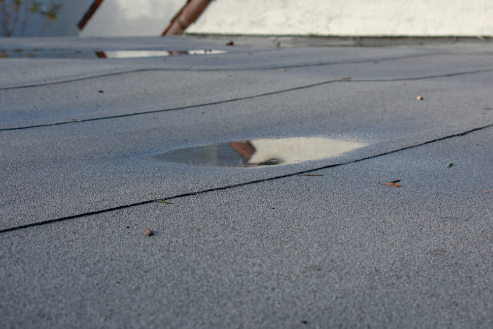 slope a flat roof