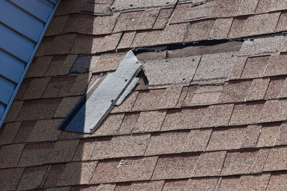 replace missing shingles