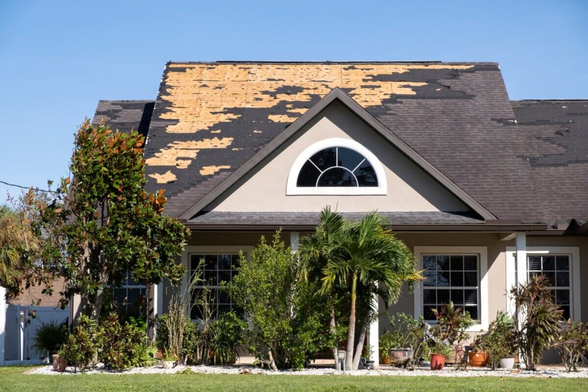 roof blistering vs. hail damage