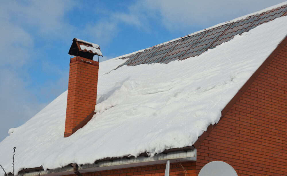 roof runoff without gutters